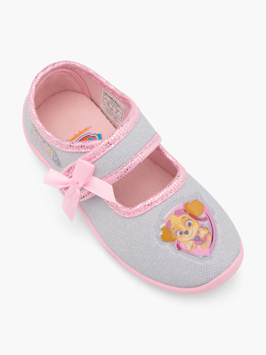 Детские закрытые тапочки с PAW Patrol Deichmann, серый — фото 2
