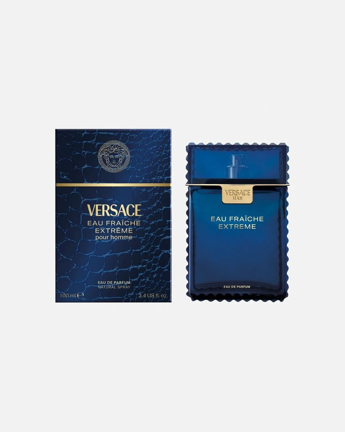 Парфюмированная вода Man eau Fraiche Extreme Versace, 100 Ml — фото 2