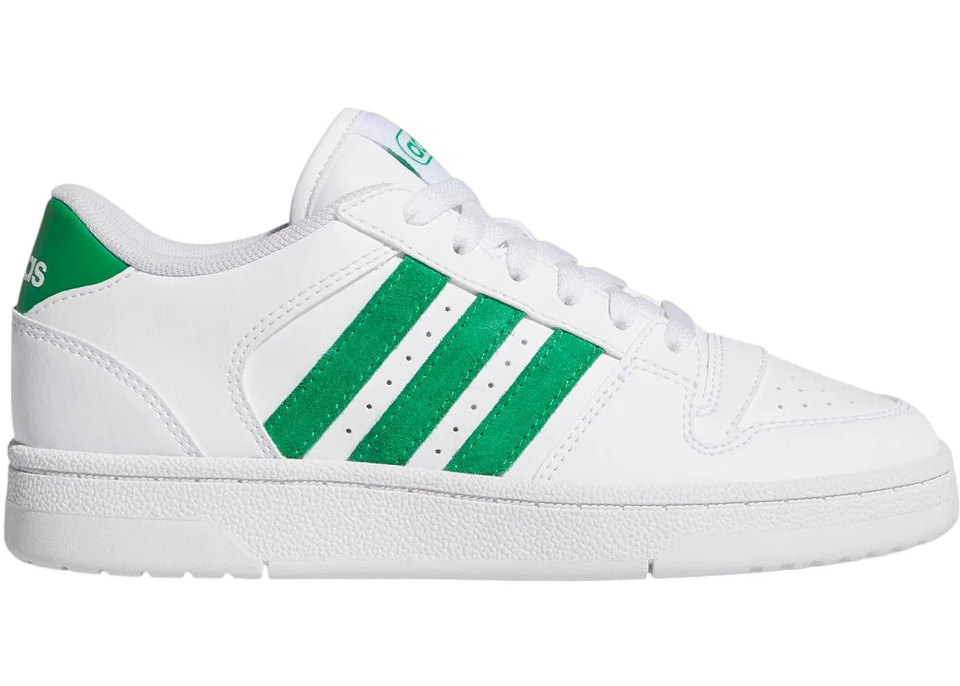Детские кроссовки с облегченной подошвой Adidas Break Start Adidas, Cloud White/Green/Cloud White