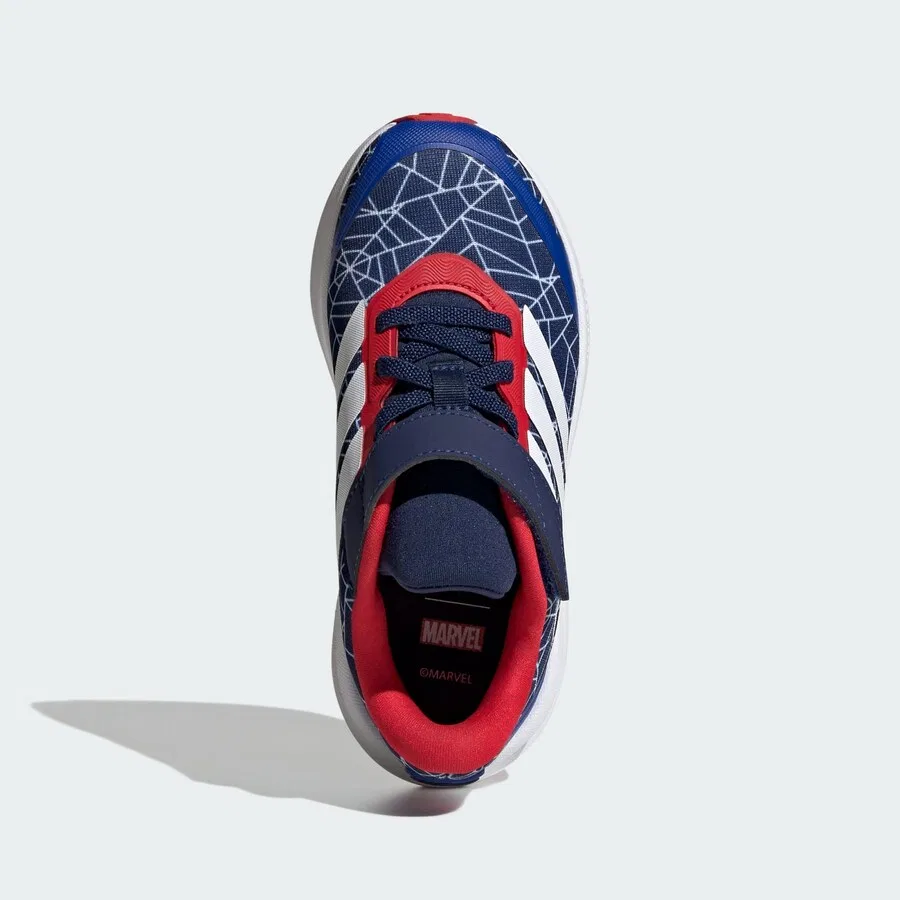 Кроссовки ADIDAS SPORTSWEAR 'Marvel Spider-Man Runfalcon 6' темно-синего цвета — фото 3