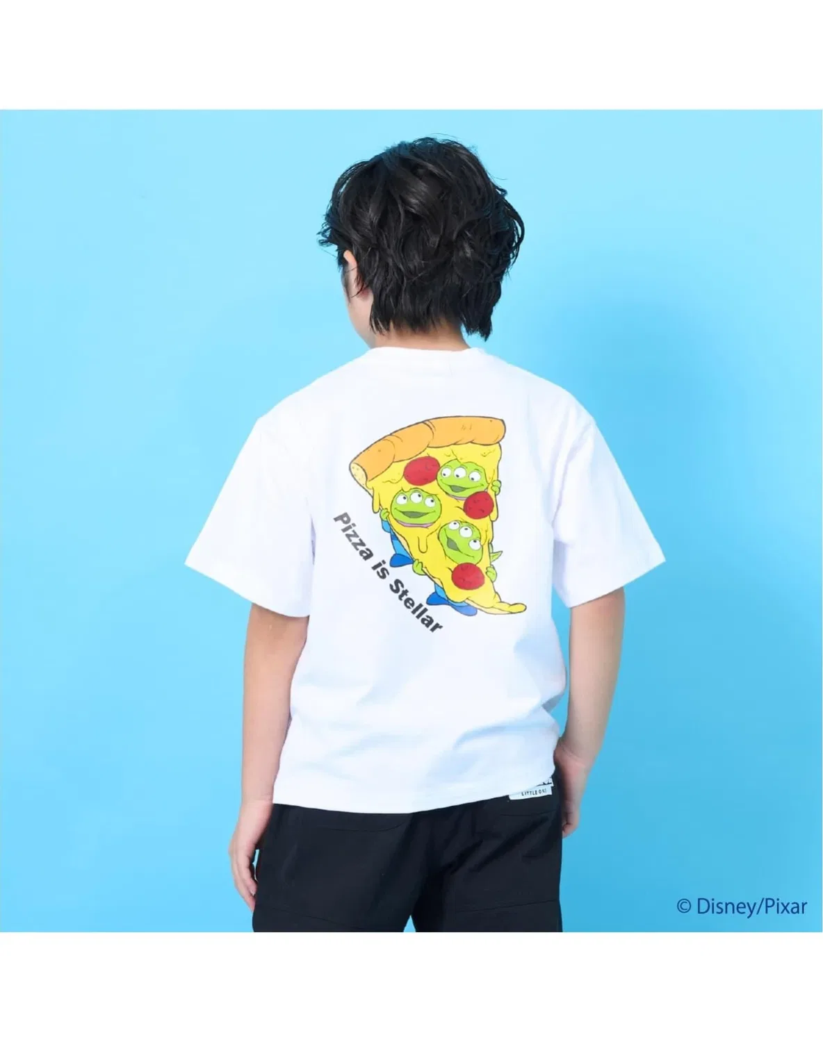 Детская футболка с принтом Pizza Planet Toy Story XLARGE KIDS, Белая