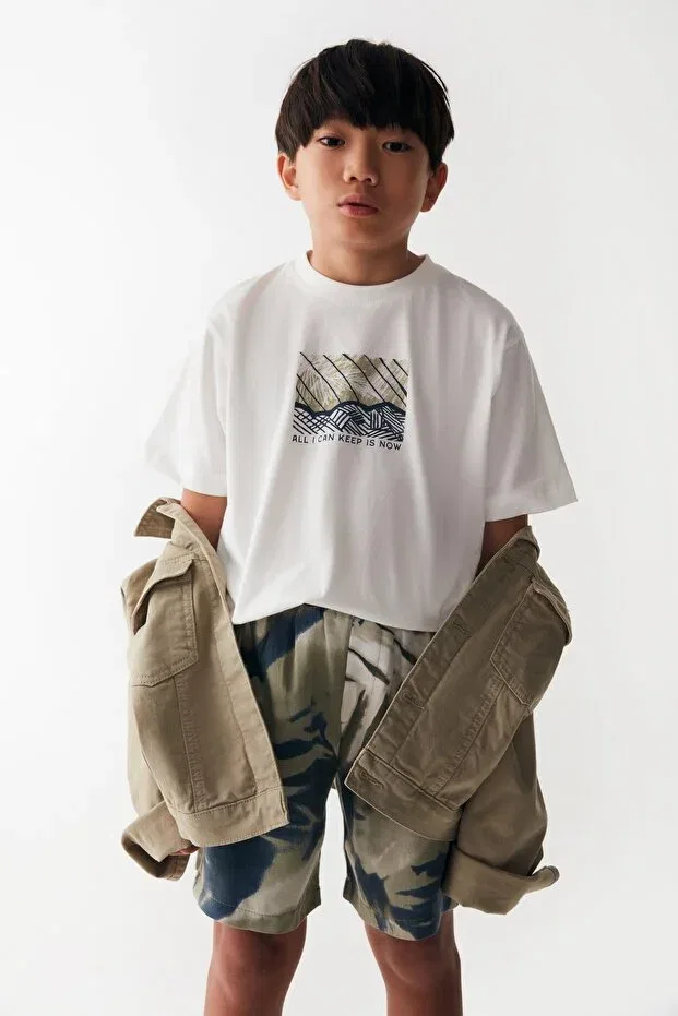 Nk ki̇ds 46704 детская зеленая куртка Colorado Nk Kids — фото 3