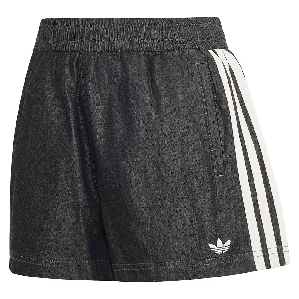 Шорты джинсовые Regular Adidas Originals, черный — фото 3