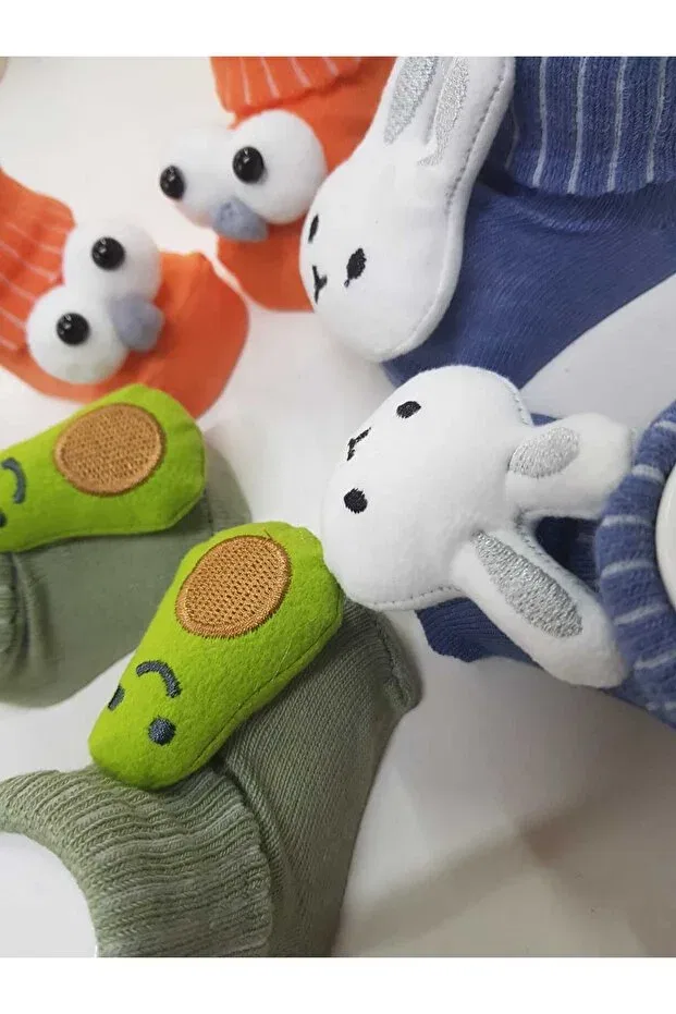 Детские носки для новорожденных с принтом Baby By Bumbo, Multicolor — фото 2