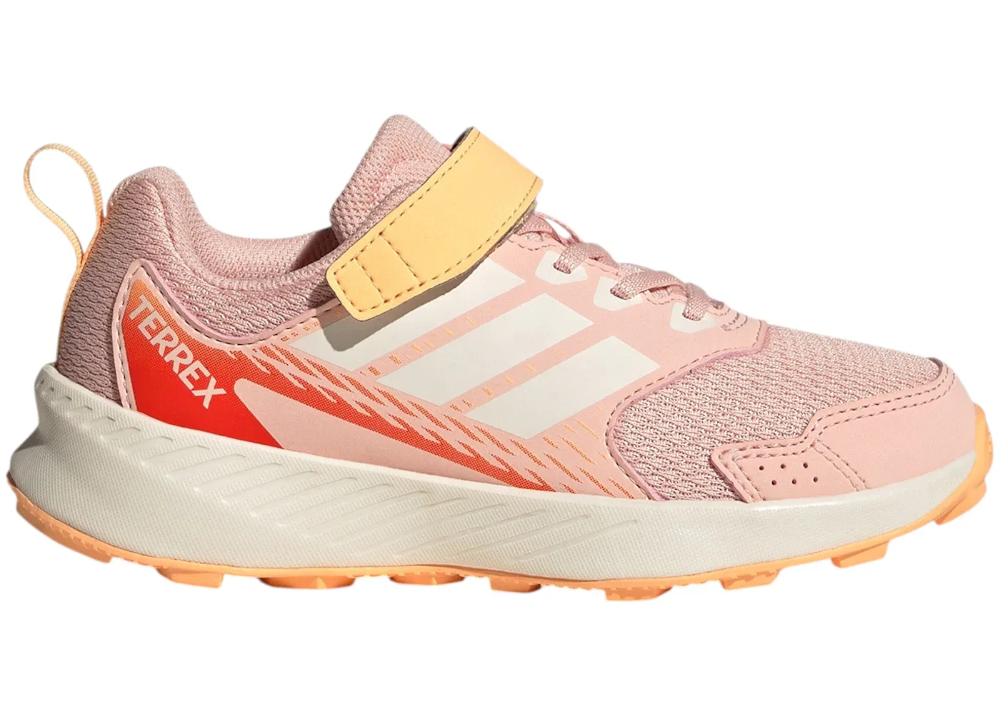 Детские кроссовки для активного отдыха Terrex Tracefinder CF Adidas, Blush Pink/Off White/Ice Tangerine