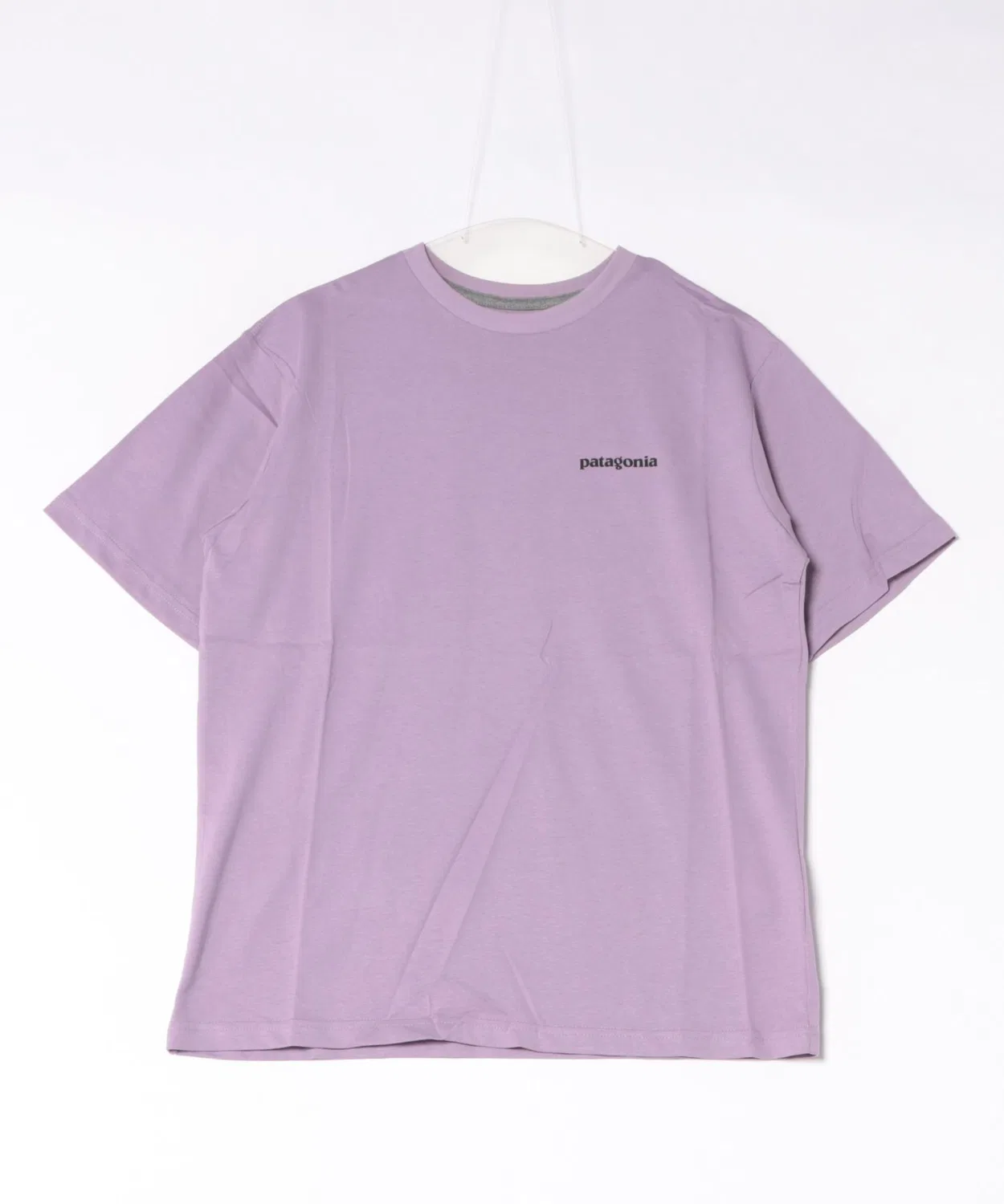 Мужская футболка с принтом Basic Logo Patagonia, Purple