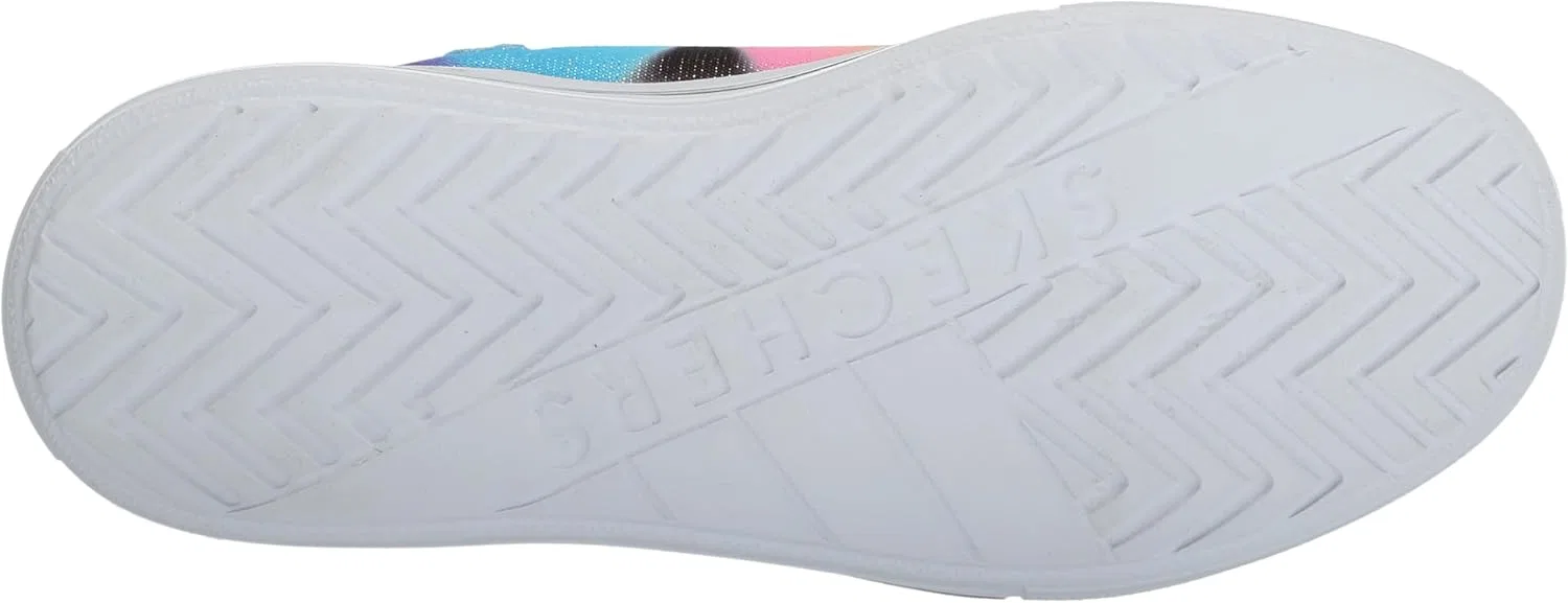 Детские кроссовки для девочек Hyperflift Prism Party Skechers, Black/Multi — фото 4