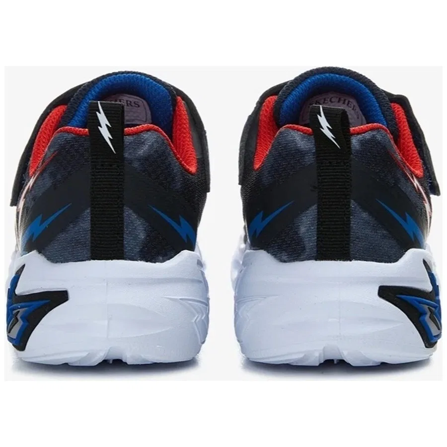 Детские спортивные кроссовки с подсветкой Lights Storm Skechers, Серый — фото 4