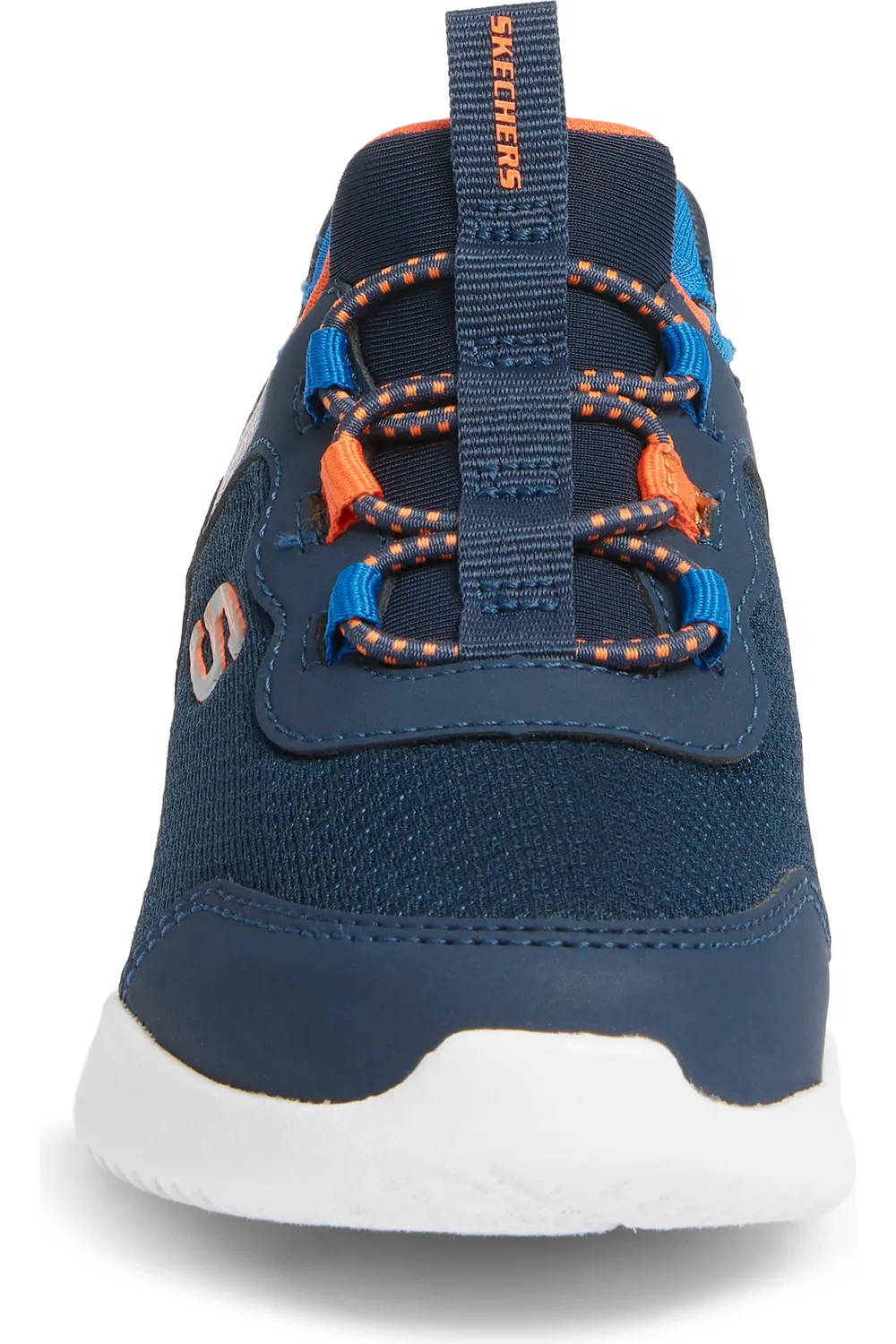 Кроссовки детские с технологией Hands-Free Slip-ins Bounder SKECHERS, темно-синий — фото 4