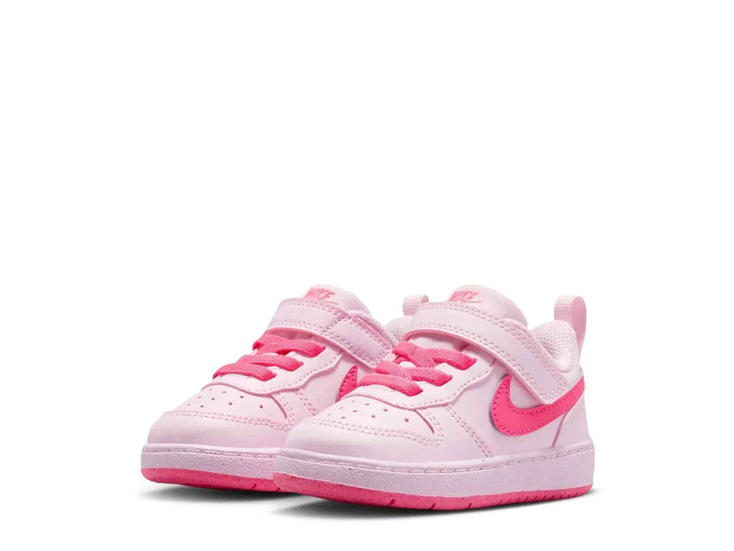 Кроссовки низкие Court Borough Low Recraft, Nike, светло-розовые — фото 3