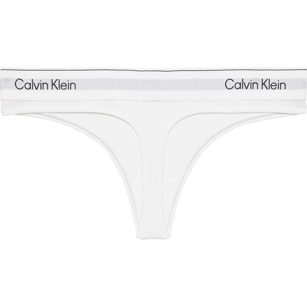Трусы стринги Calvin Klein, белый — фото 3