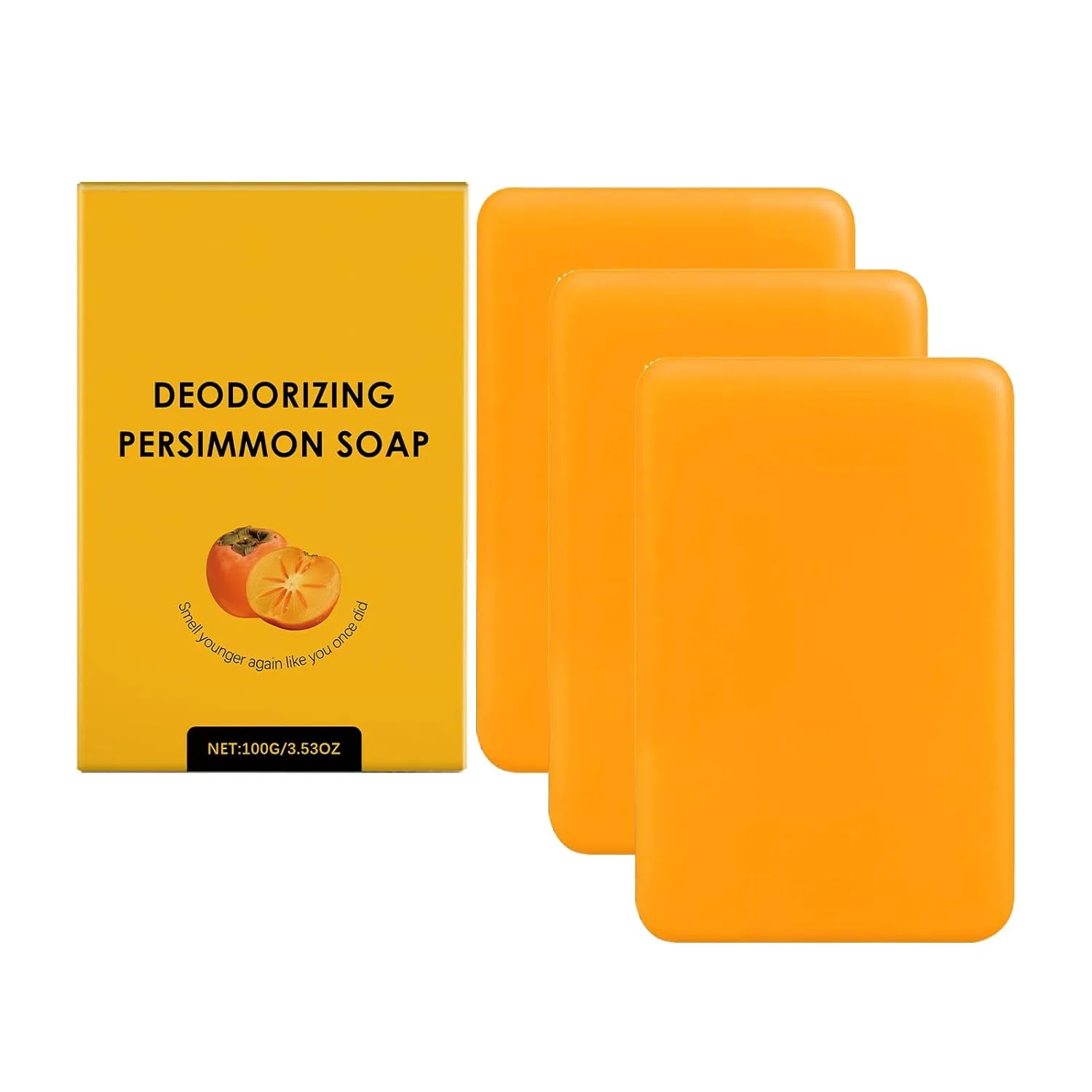 Мыло для тела Persimmon Soap, QPJUVC, 3 шт, 100 г