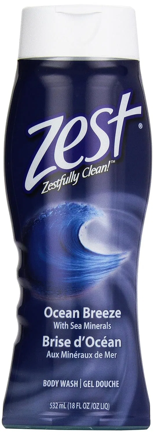 Гель для душа Zest Moisturizing Body Wash, Ocean Energy, 532 мл
