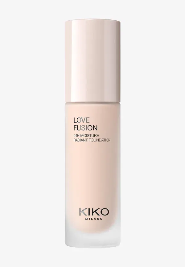 Тональный крем Love Fusion 24h Moisture Radiant Foundation - тональный крем 30 мл Kiko Milano, цвет 0 neutral rose — фото 2