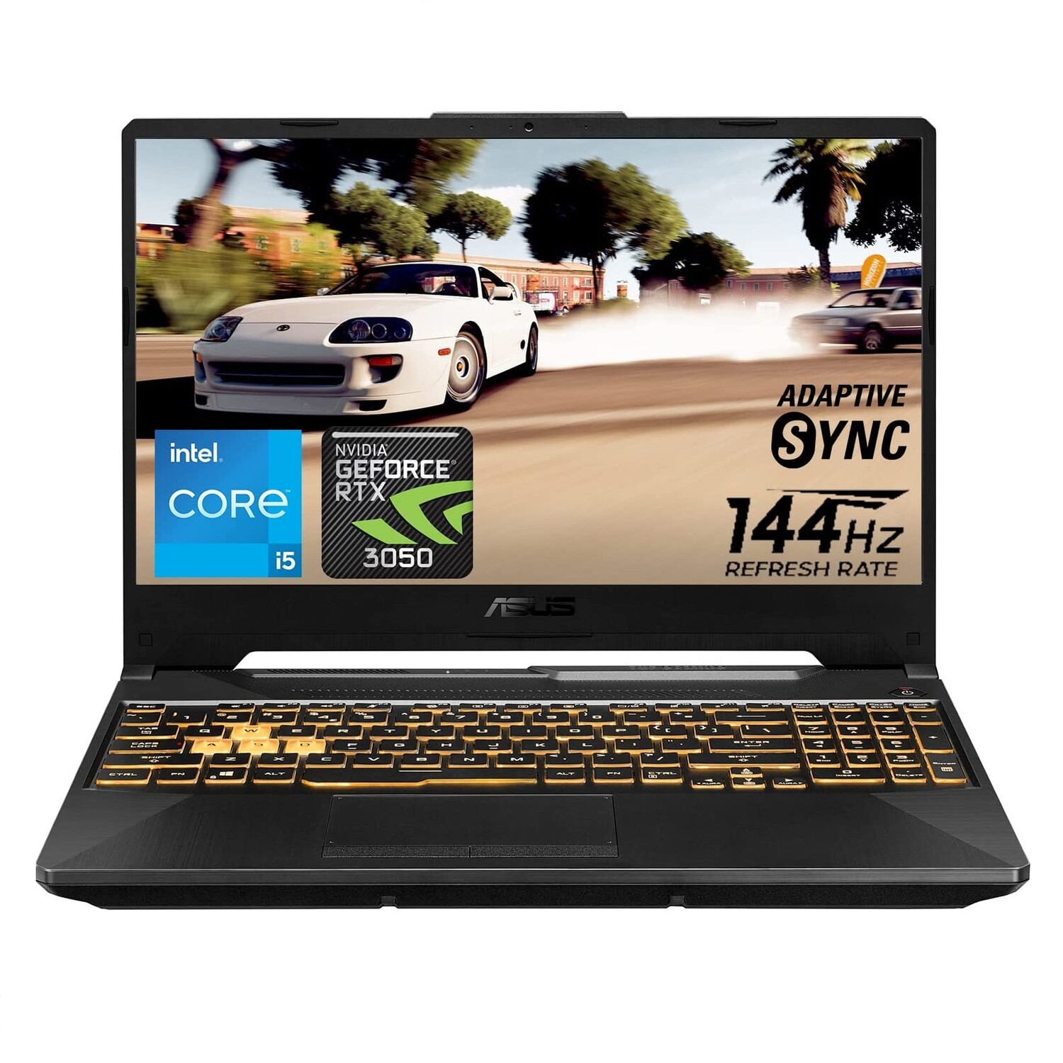 

Ноутбук ASUS TUF F15, 15.6", 16Гб/512Гб, Intel Core i5-11400H, GeForce RTX 3050, серый, английская раскладка