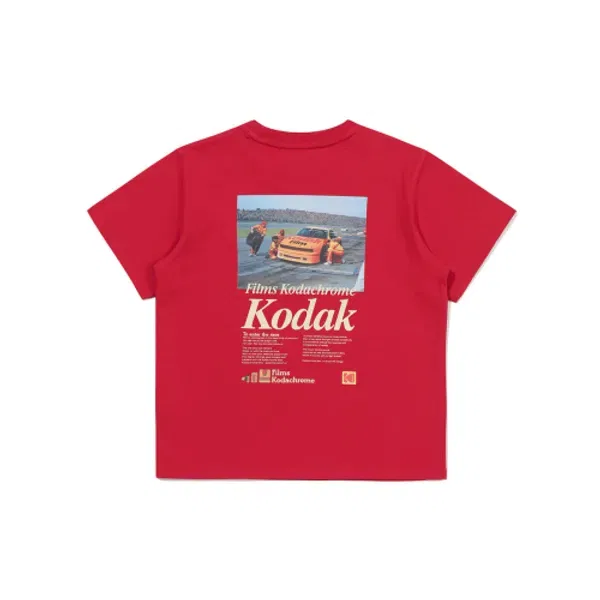 Футболка с графическим принтом, Kodak Kids, красный — фото 2