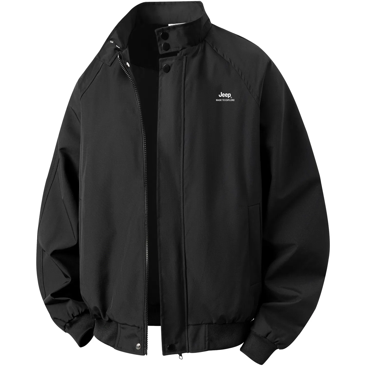 Детская куртка с воротником-стойкой Jeep Leisure Collection, Black
