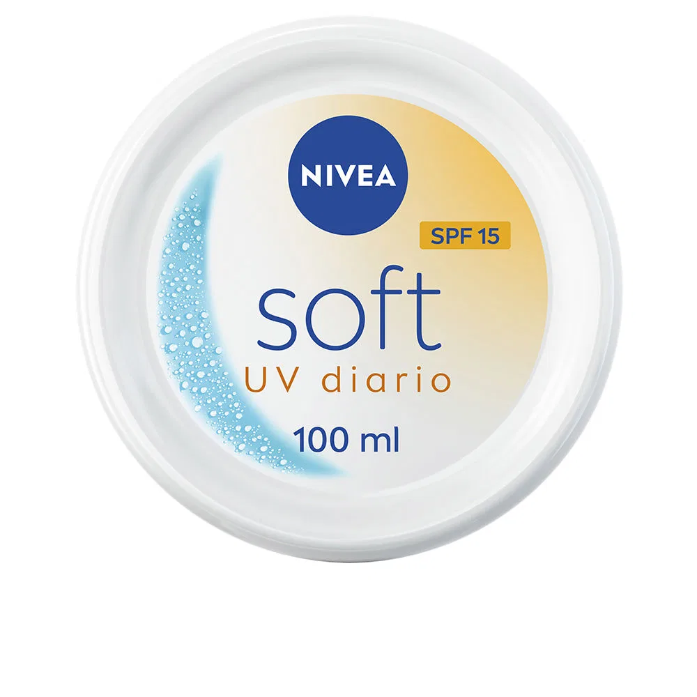 Увлажняющий крем для лица, тела и рук SPF 15 Nivea Soft, 100 мл
