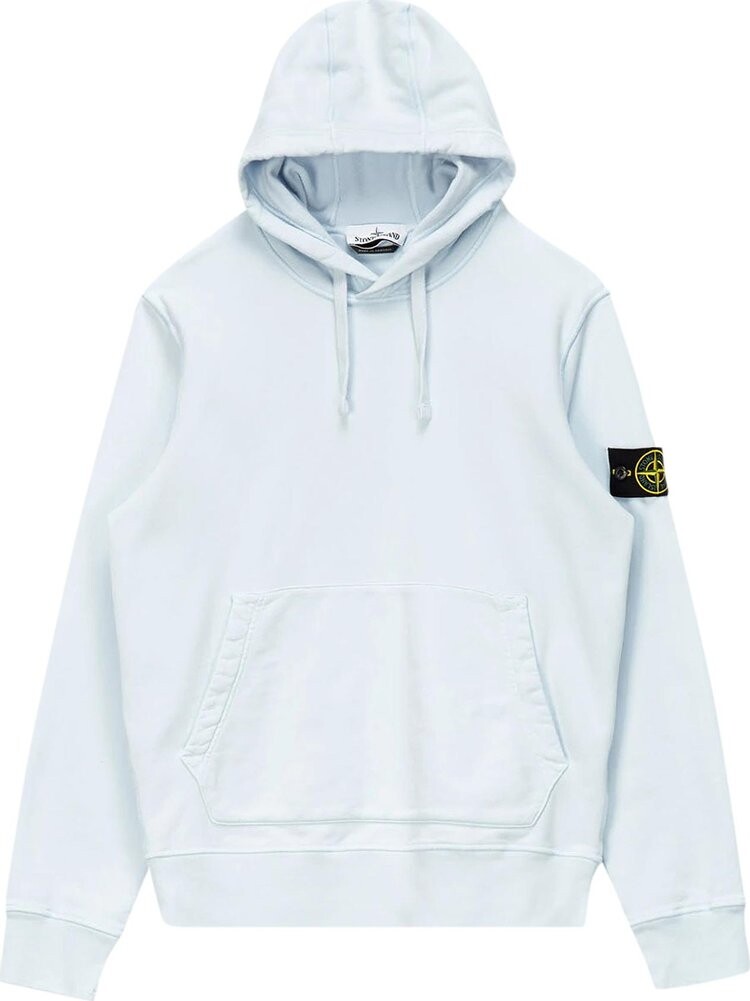 

Худи Stone Island Patch Logo Hoodie 'Sky Blue', синий