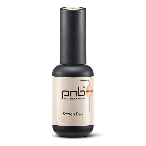 

Каучуковая основа для ногтей, бескислотная, прозрачная, 8 мл Pnb Scotch base