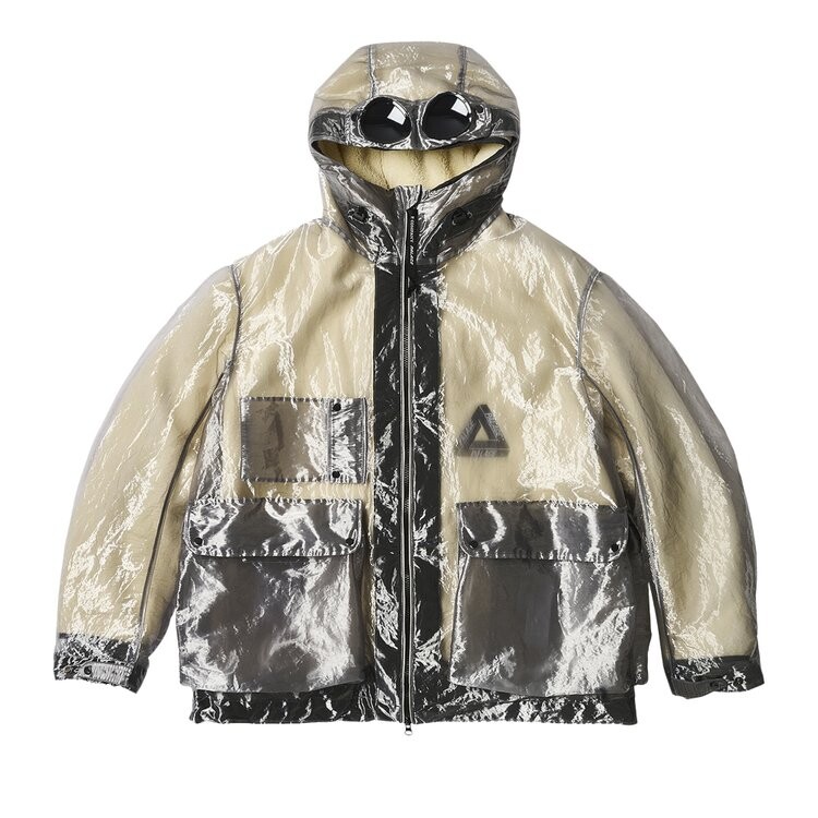 

Анорак Palace x C.P. Company Klear Achronic Anorak, серебряный