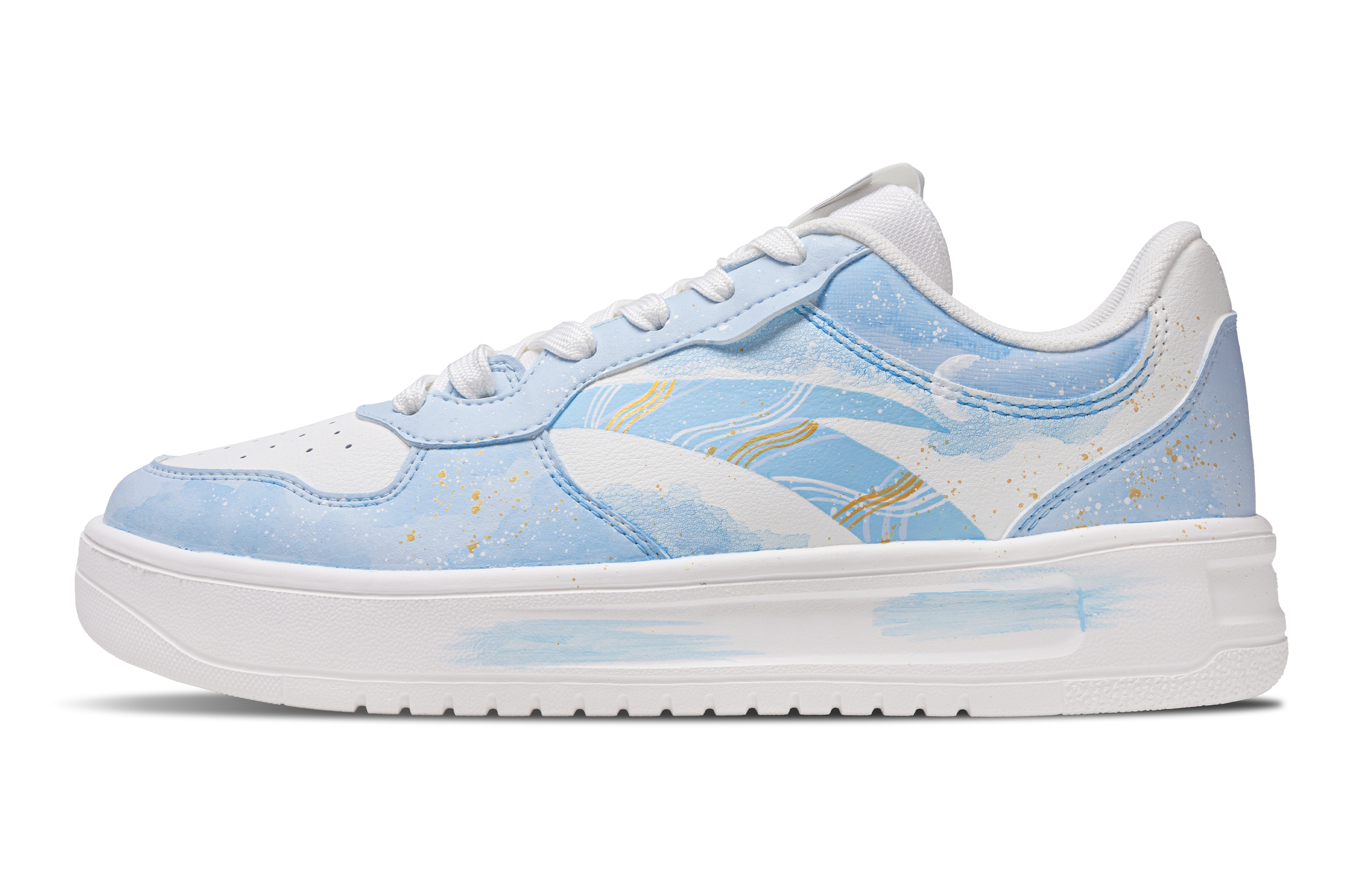 

ANTA Кроссовки для скейтбординга Relaxed Balanced Breathable Low Top, мужские, темно-синие