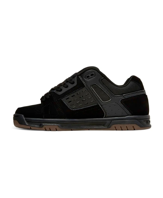 Черные кроссовки, городской стиль, узор "капельки" Dc Shoes, черный — фото 2