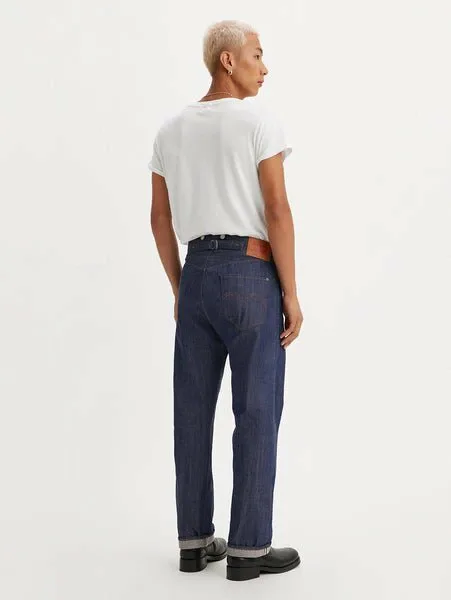 Винтажные джинсы LEVI'S 1890 501 ORIGINAL, темно-синего цвета, плотные Levi's, Dark Indigo - Flat Finish — фото 4