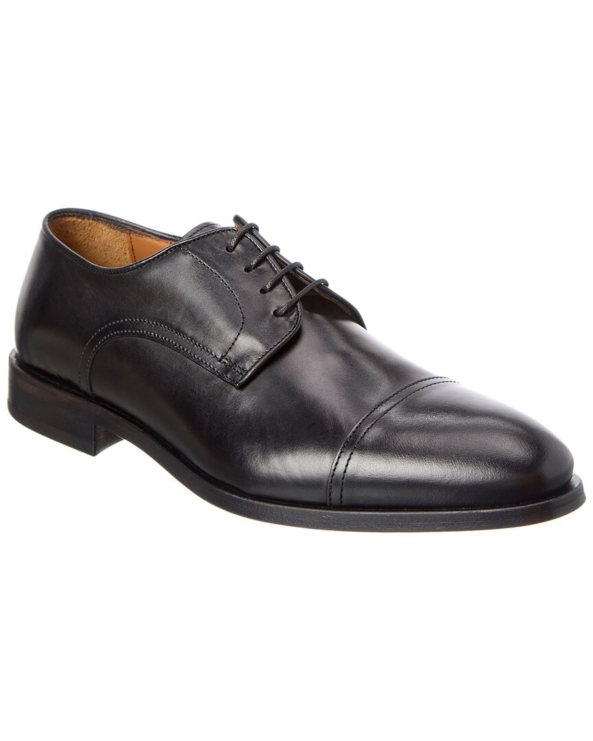 

Туфли Antonio Maurizi Cap Toe Leather Oxford, черный