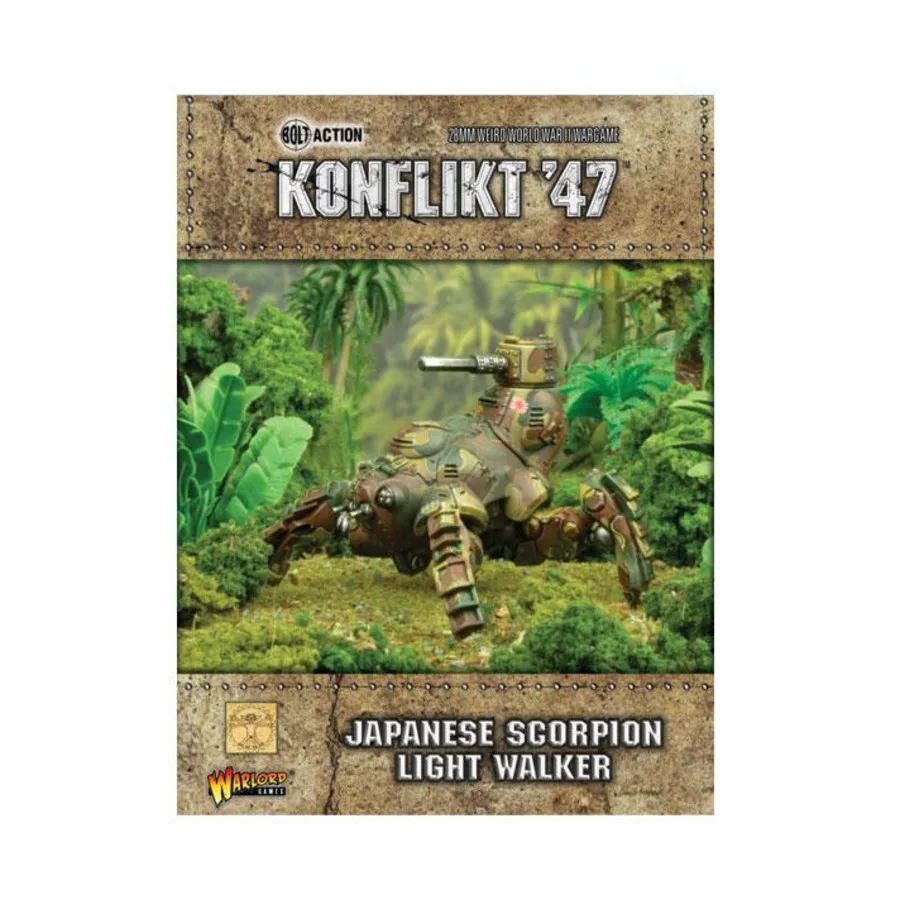 

Японский скорпион-легкоход, Konflikt '47 - Japanese Army (28mm) (Warlord Games)