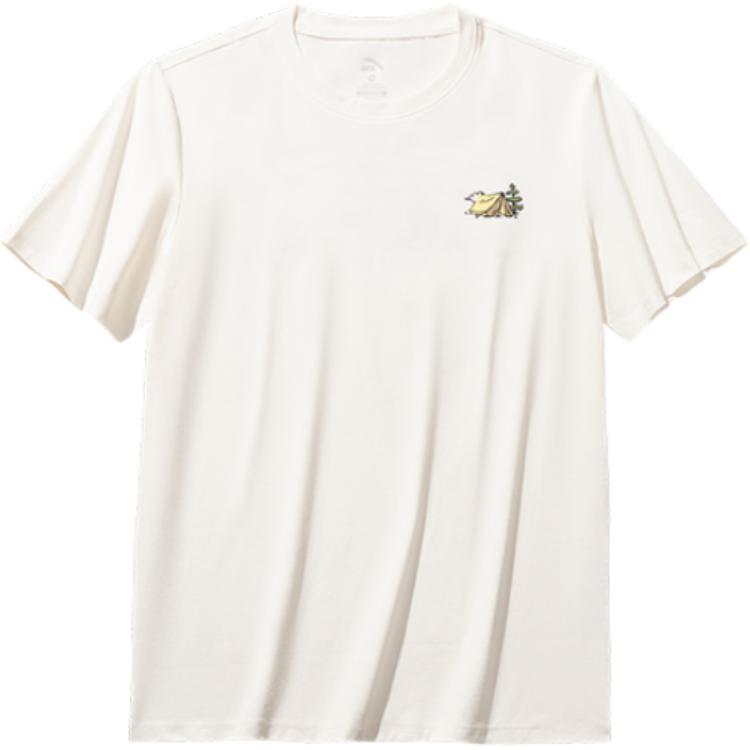 

Anta Женская футболка из серии Outdoor, теплая, нефритово-белая, Белый, Anta Женская футболка из серии Outdoor, теплая, нефритово-белая