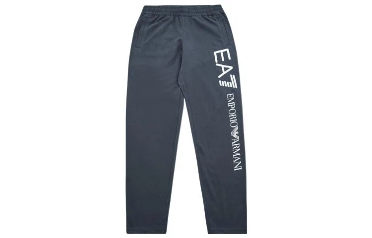 Спортивные штаны EA7 трикотажные мужские Marine Blue EMPORIO ARMANI