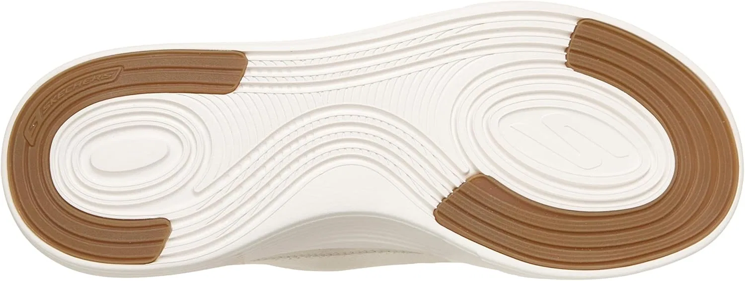 Мужские слипоны Skechers: кроссовки Go Walk Commuter Carson, Cream White — фото 2