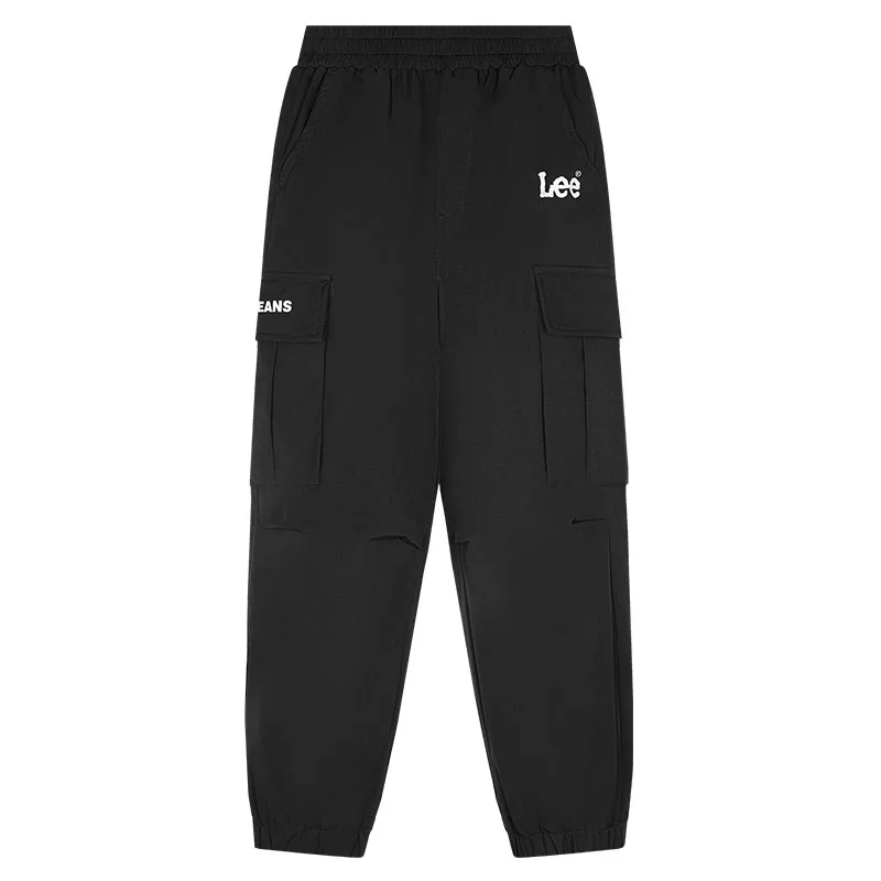 Детские утепленные пуховые штаны Lee, черный