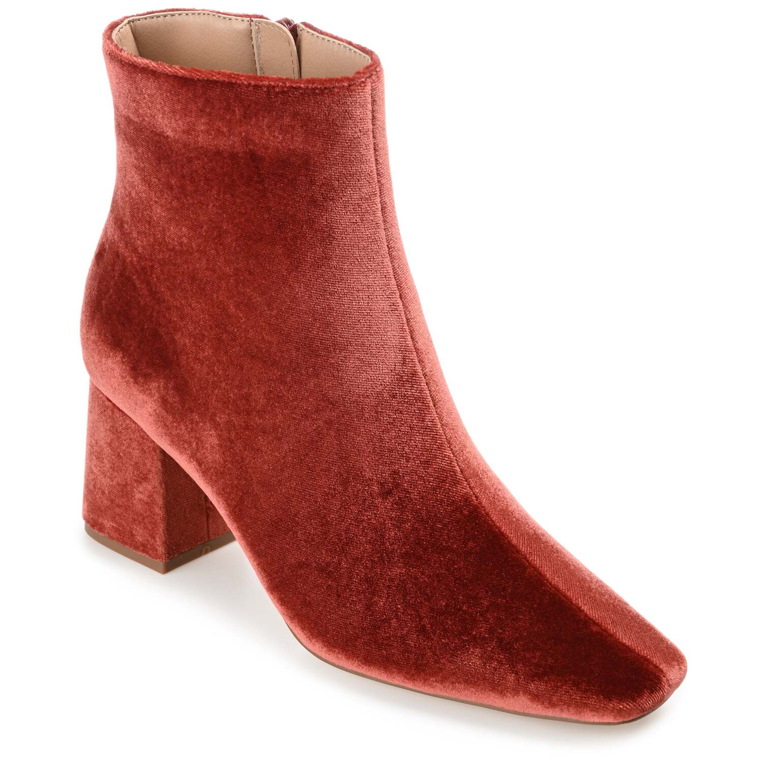 Journee Collection Женские Ботильоны Tru Comfort Foam Wide Width Hazara, Rust