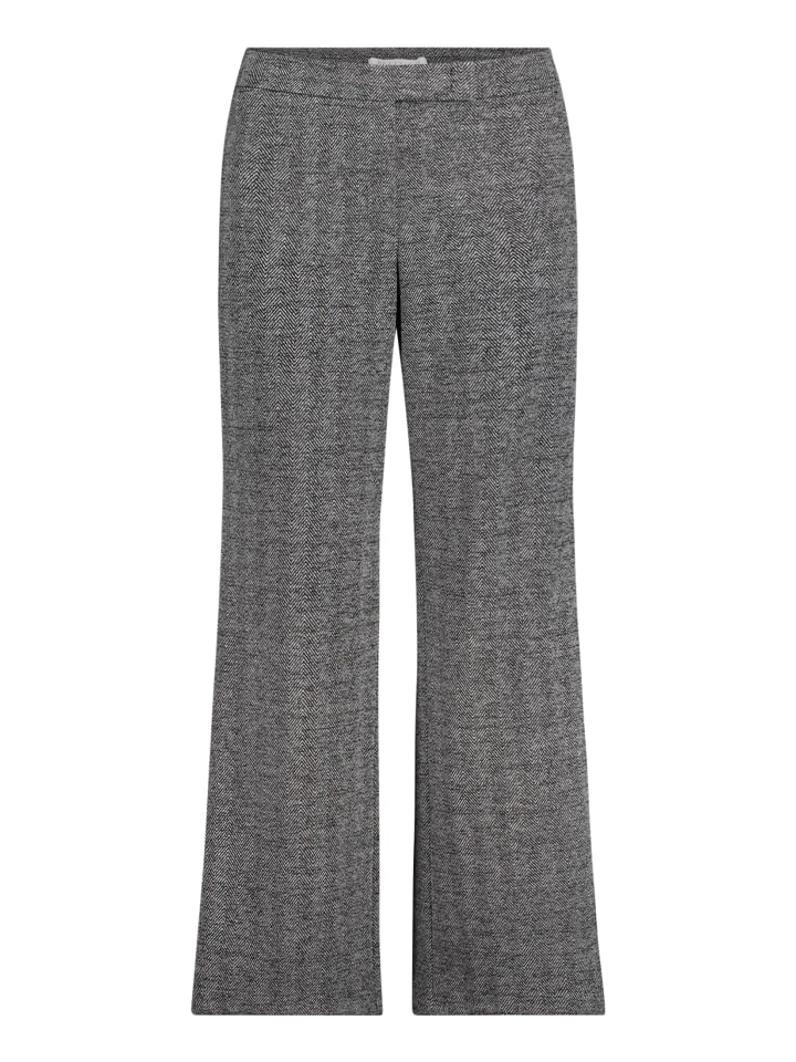 

Брюки из ткани с люрексом черного/серого цвета BETTY & CO