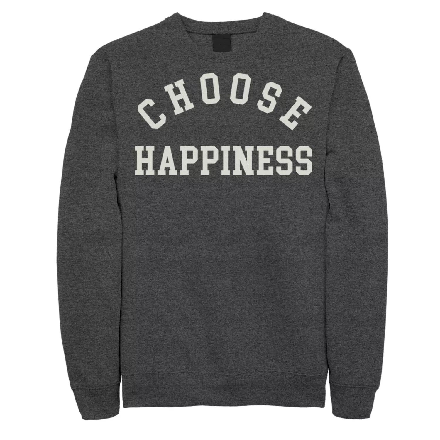 

Мужской простой свитшот Fifth Sun Choose Happiness Licensed Character