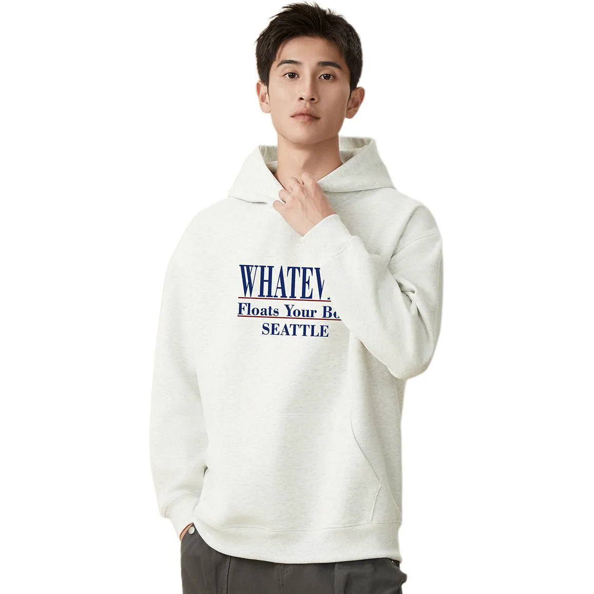 

Свитшот Life Collection мужской 361°, original heather серый