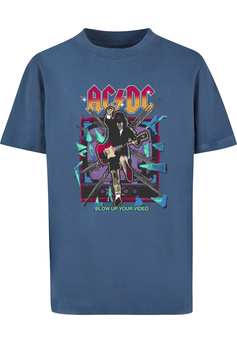 

Футболка Merchcode Shirt ACDC - Blow Up Your Video, синий