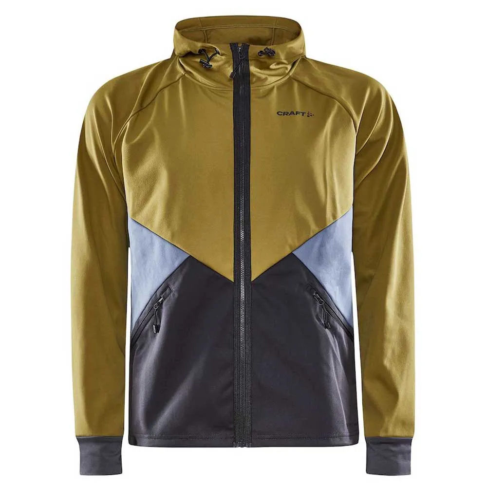 

Куртка Craft Core Glide Hood softshell, желтый