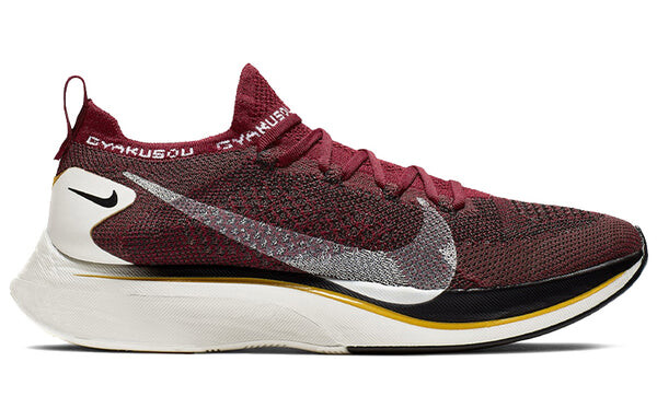 Кроссовки gyakusou x zoom vaporfly 4% flyknit Nike, красный — фото 2
