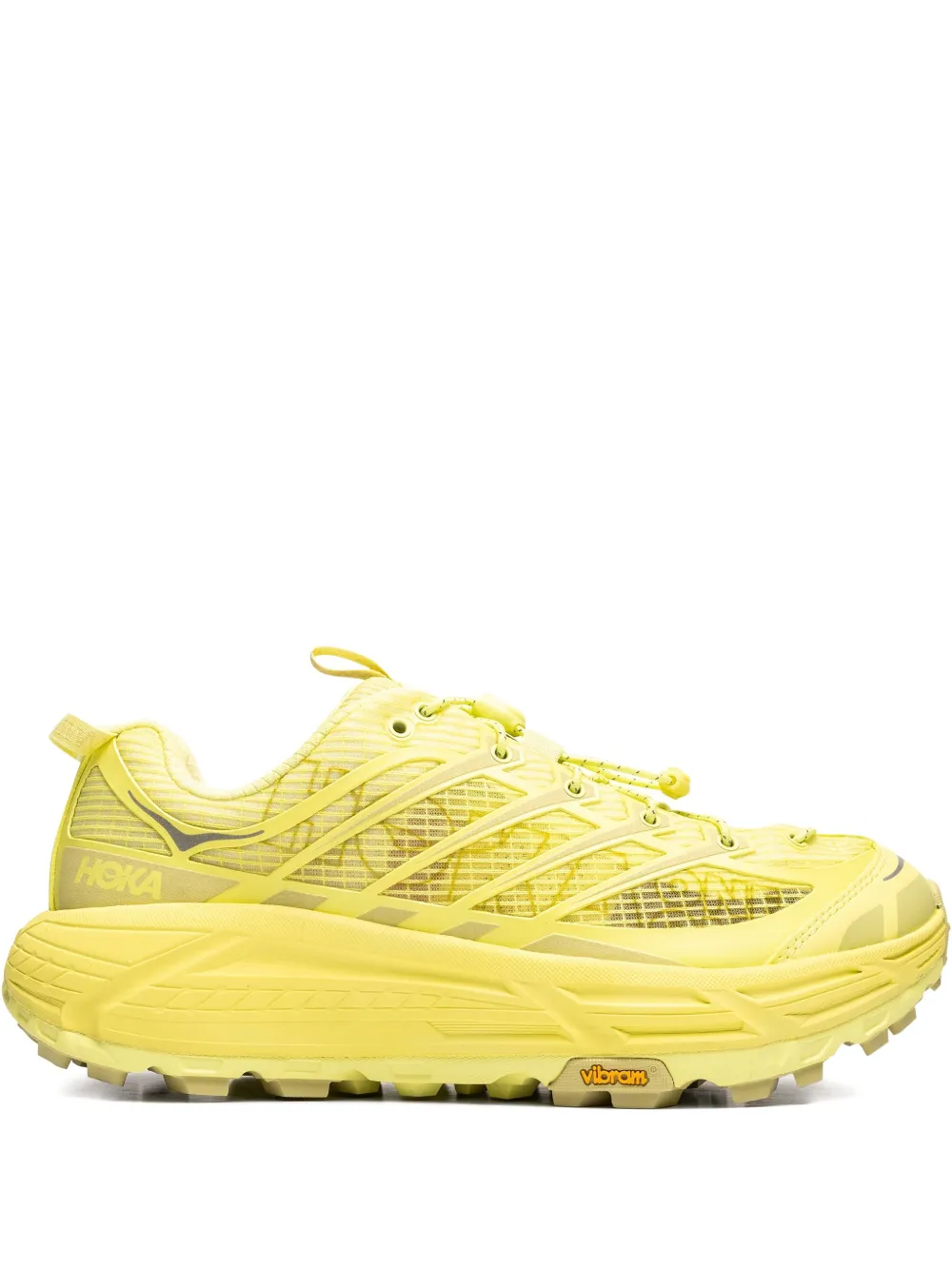 

Кроссовки Mafate Three2 Grid JP atmos Exclusive - Yuzu HOKA, желтый