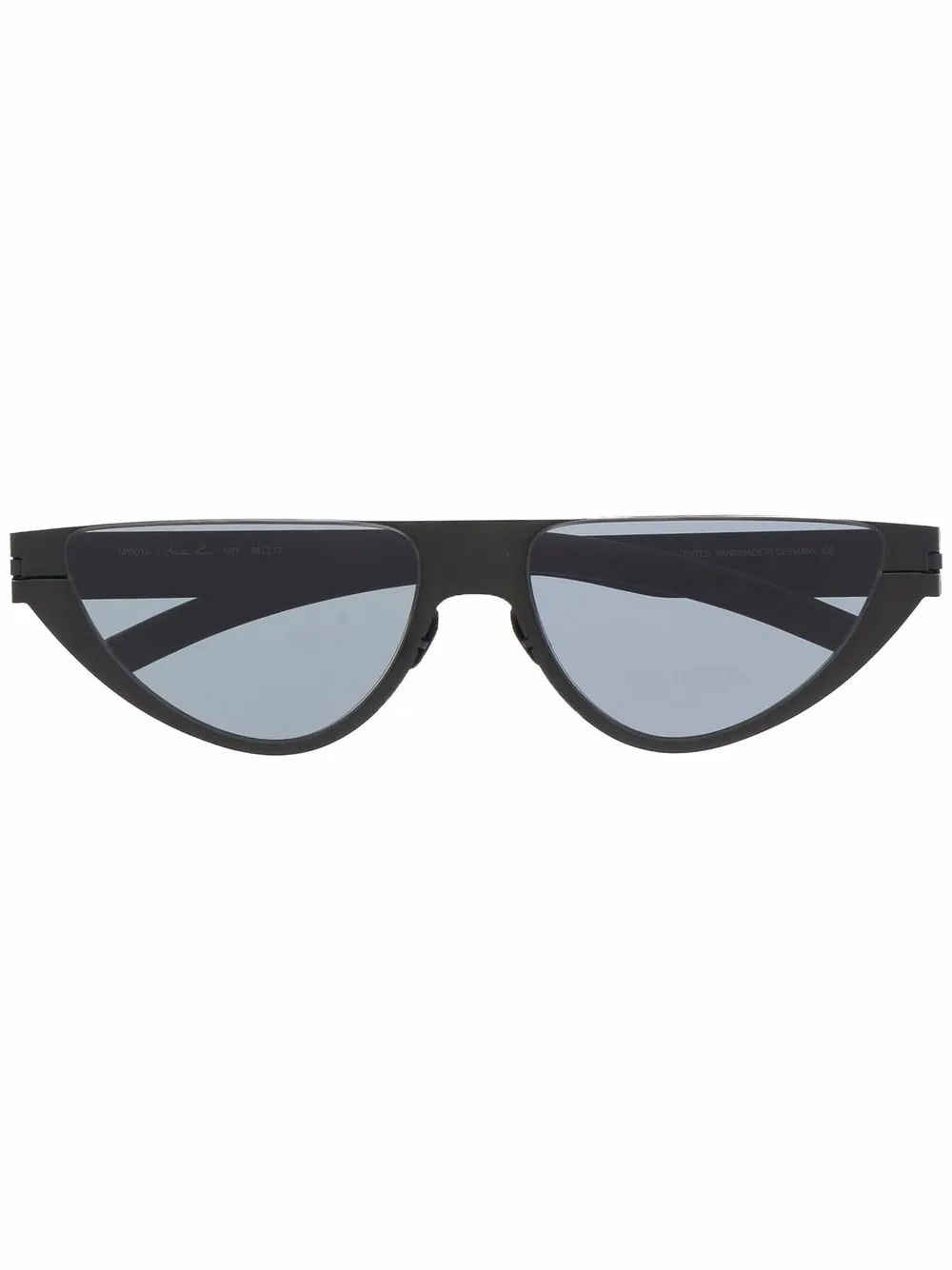 

Солнцезащитные очки с закругленными линзами Mykita, черный
