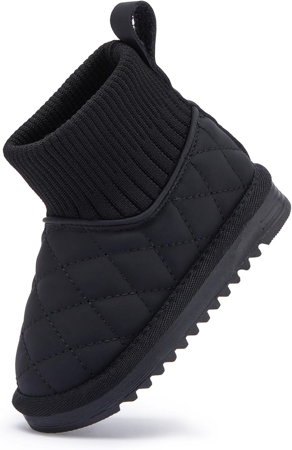 

Сапожки BMCiTYBM для девочек и мальчиков, зимние утепленные мехом, для малышей (новорожденные/младенцы/дети младшего возраста), 6-Black