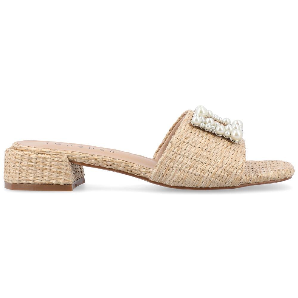 Женские сандалии с пряжками Journee Collection Justina Tru Comfort Foam, оранжевый