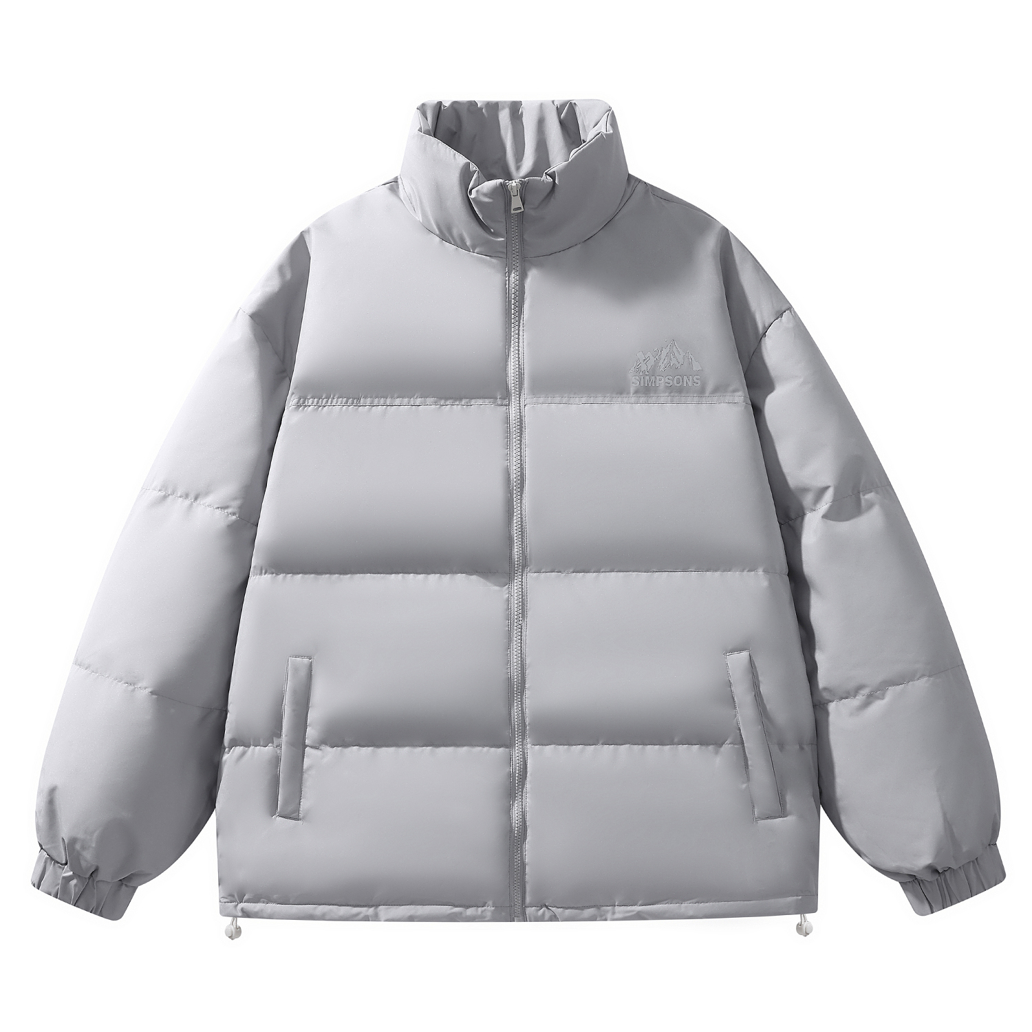 

The Simpsons Унисекс пуховик, Mink Gray