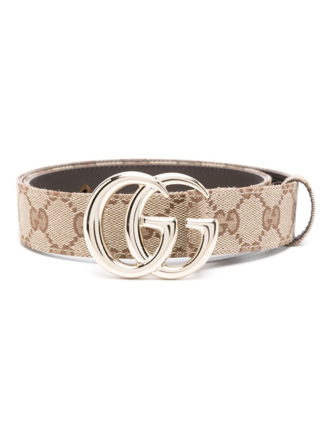 

Gucci ремень с узором GG Supreme, нейтральный цвет