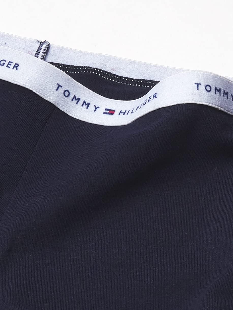 Женские классические трусики-шорты Tommy Hilfiger из мягкого хлопка с логотипом, 7 шт., Hlfgr H Htrgry — фото 3