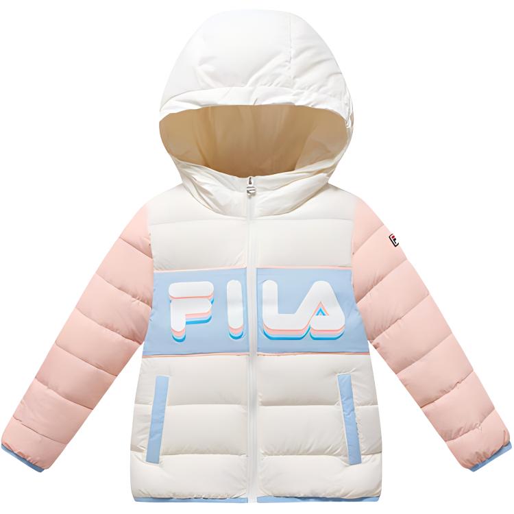 

Fila Kids Пуховая куртка FW24 Cloud White для детей от 3 до 7 лет