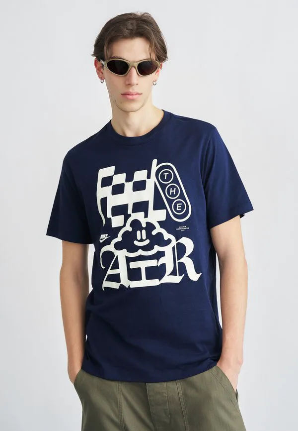 Футболка с принтом в виде облаков Nike Sportswear, Obsidian